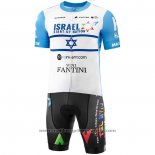 2020 Maillot Cyclisme Israel Cycling Academy Champion Israele Manches Courtes Et Cuissard