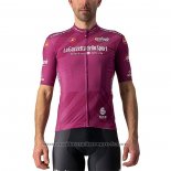 2021 Maillot Cyclisme Giro D'italie Fuchsia Manches Courtes Et Cuissard