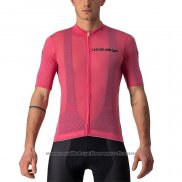2021 Maillot Cyclisme Giro D'italie Rose Manches Courtes Et Cuissard