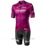 2020 Maillot Cyclisme Giro d'italie Fuchsia Manches Courtes Et Cuissard