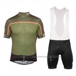 2018 Maillot Cyclisme POC Essential Road Block Camouflage Manches Courtes et Cuissard