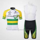 2012 Maillot Cyclisme GreenEDGE Champion L'autriche Manches Courtes et Cuissard