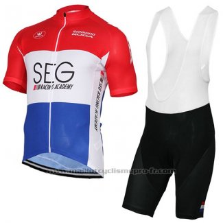 2017 Maillot Cyclisme SEG Racing Academy Champion Pays-Bas Manches Courtes et Cuissard