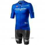 2020 Maillot Cyclisme Giro d'italie Bleu Manches Courtes Et Cuissard