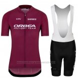 2023 Maillot Cyclisme Orbea Fuchsia Manches Courtes et Cuissard
