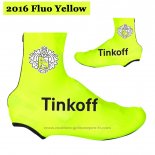 2016 Saxo Bank Tinkoff Couver Chaussure Ciclismo Jaune