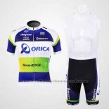 2012 Maillot Cyclisme GreenEDGE Champion Oceania Manches Courtes et Cuissard