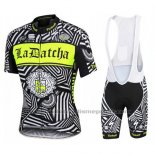 2016 Maillot Cyclisme Tinkoff Gris Manches Courtes et Cuissard