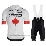 2019 Maillot Cyclisme Trek Factory Racing Champion Canada Manches Courtes et Cuissard
