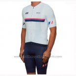 2019 Maillot Cyclisme Maap Nationals Blanc Manches Courtes et Cuissard